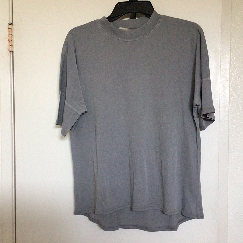 Wearables Gray Oversized Tee